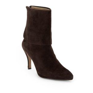 Adrienne Vittadini Jael Chocolate Suede Boots